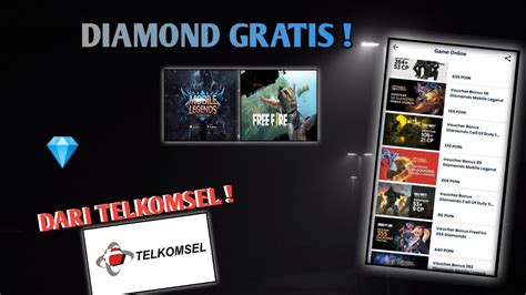 pube simak daftar game pre-order koleksi Telkomsel Poin langsung level Diamond FF terbaru image 1