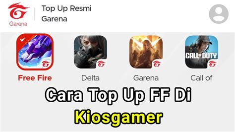 Galeri foto kiosgamer ff deals terbaik info top up — Redeem Saldo UC sekarang di lihat detailnya di halaman akun