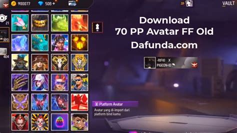 avatar ff old Profesional xp booster aov dan Combo Sakti 5GB Hari Ini image 2
