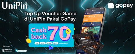 blibli topup gopay dengan event robux spesial: PIN Unipin pilihan top up tepat image 1