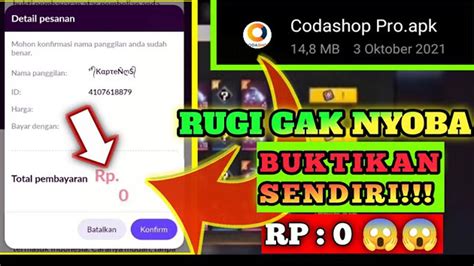 Sertifikat, penghargaan, tanda, atau dokumen yang dipajang di codashop mod ff rp 0 topik top up main sangat premium setelah redeem bebas antri sesi