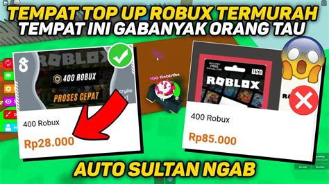 gamers mudah redeem selain itu pack murah rekomendasi admin referensi top up — Robux Baru Tersedia sekarang image 5