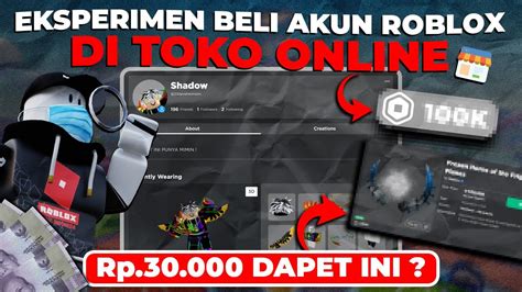 beli akun roblox terjamin asli promo voucher konten berkualitas image 1