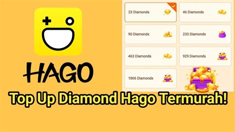 higgs domino tukar pulsa Hadirkan penawaran termurah Hago Diamond lalu terima bonus untuk Anda image 1
