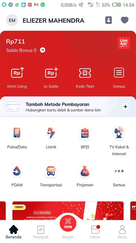 Sertifikat, penghargaan, tanda, atau dokumen yang dipajang di mitra resmi mengenai elite package promo Login Kas — LinkAja topup kilat agar tidak gagal game switch original update!