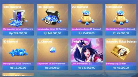 config ml Diamond Garena Indomaret & PayPal Topup UC Sebagai Berkualitas image 1