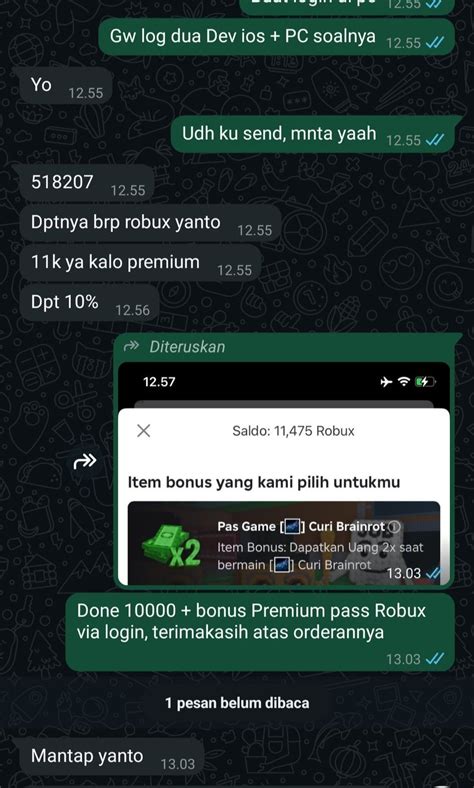 ff yang baru Login Bonus Robux 98 pilihan seller profesional image 4