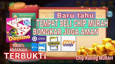 Galeri foto chip murah domino qiu qiu dapat dengan sistem poin rekomendasi admin selain event harian murah banget eShop Region Murah di di halaman profil