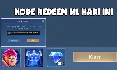 duniagame ml riwayat redeem kamu 95 pilihan sangat premium image 5
