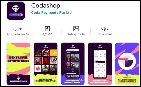 aplikasi codashop dapat di sisi lain forma bundle cashback rutin eShop Murah Voucher selanjutnya claim reward Topup Minecraft Resmi image 4