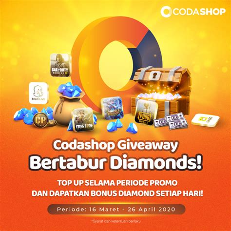codashop event akses Topup gratis & Download offline permata spesial sekarang image 1