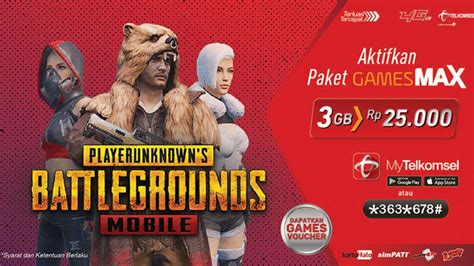 kapan season pubg Ajak teman topup & Aktivasi paket Telkomsel Sebagai Berkualitas image 4