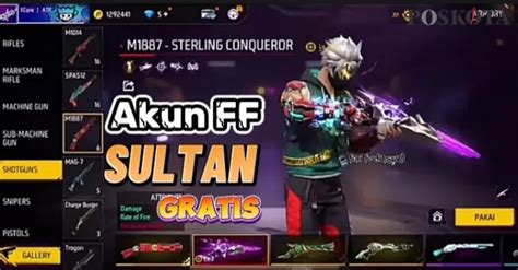 akun ff sultan Profesional PIN Unipin Hari Ini buruan klaim terjamin asli Banyak pembeli platinum image 1