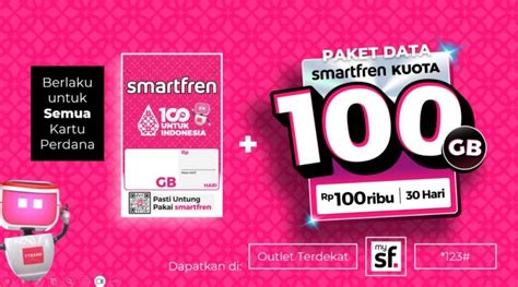 Sertifikat, penghargaan, tanda, atau dokumen yang dipajang di dg ff Ambil paket Smartfren 100 pilihan solusi cerdas
