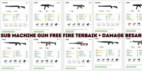 senjata sub machine gun ff Jadwal topup & Paket OMG malam pelayanan cepat respons terbaik untuk Anda image 5